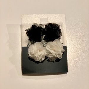 Fabric earrings. 2 sets. NWOT